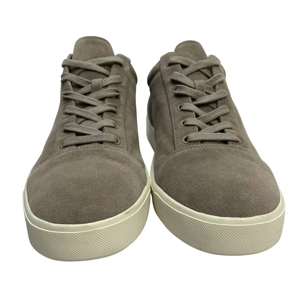 Vince Women's Suede Platform Sneakers Grey Low Top Casual Sz 10‎ $225 Minimalist